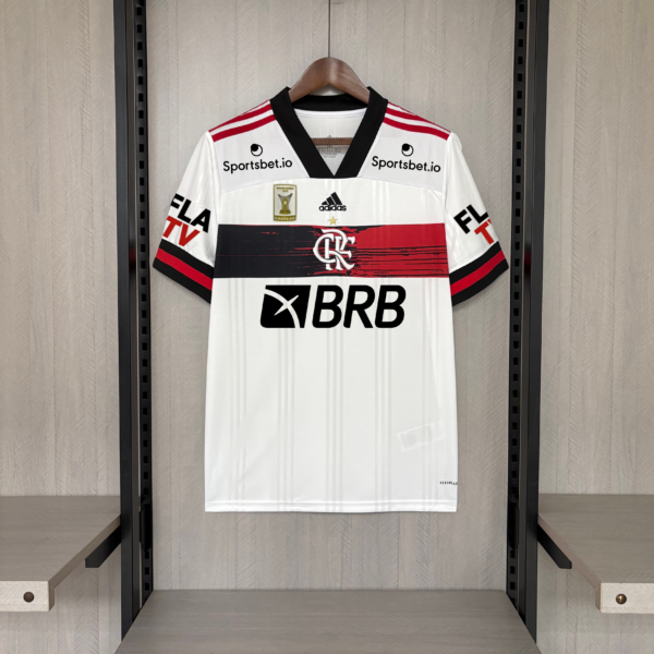 Retro Flamengo 2020-21 Away All Sponsors