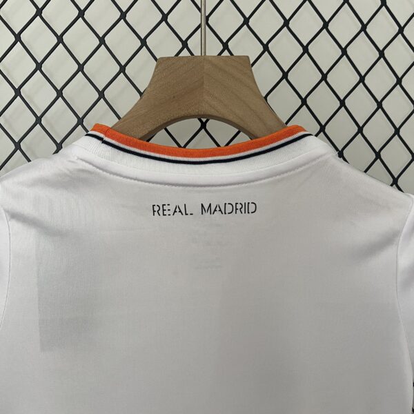 Real Madrid Home Retro Kid Kits Children Sets Jersey