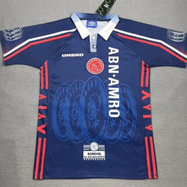 Ajax Away Retro Kit Vintage Shirt Soccer