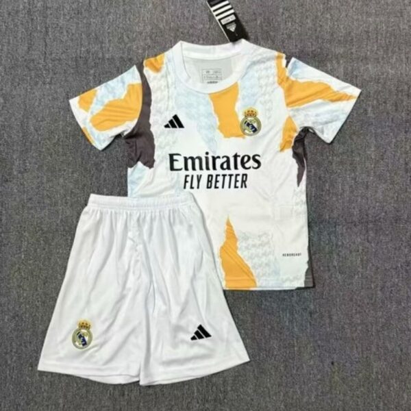 Real Madrid Training Kid Kits Youth Apparels Soccer