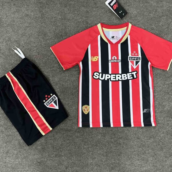 Sao Paulo Away Kid Kits Youth Apparels