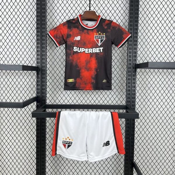 Sao Paulo Third Kid Kits Youth Apparels Soccer
