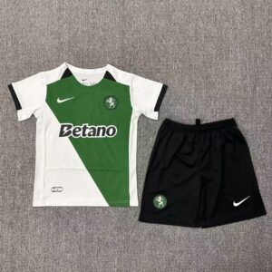 Sporting Lisbon 100th Anniversary Edition Kids Kits Youth Apparels