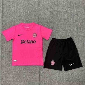 Sporting Lisbon Pink Kids Kits Youth Apparels