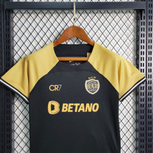 Sporting Lisbon Third Kids Kits Children Suits Football Jerseys