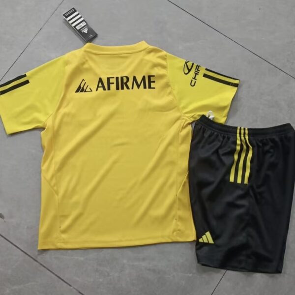 Tigres UANL Yellow Training Kids Kit Children Sets Soccer Jerseys