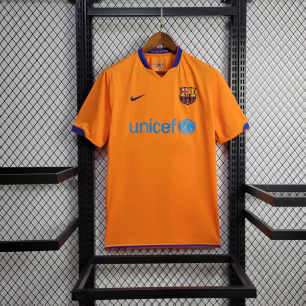 Barcelona Away Retro Kit Vintage Shirt Soccer