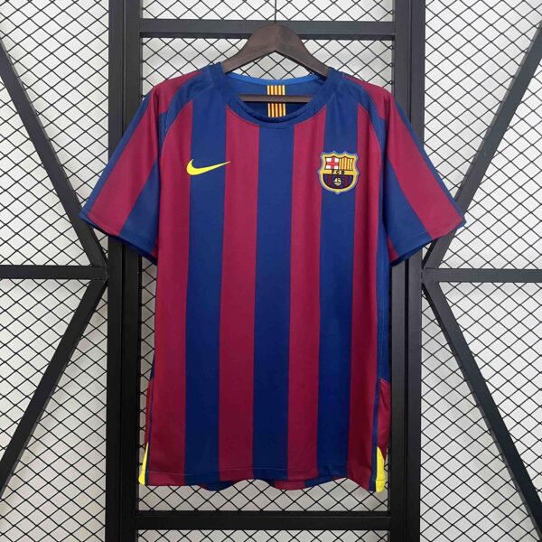 Barcelona Home Retro Kit Vintage Shirt Soccer