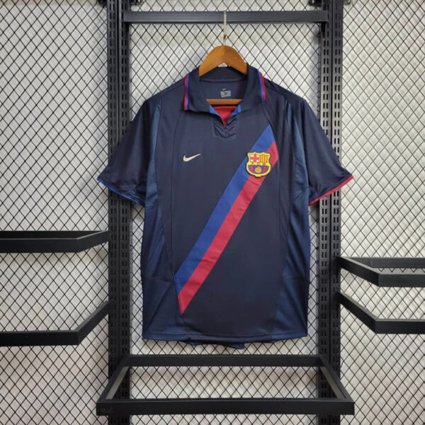 Barcelona Third Retro Kit Vintage Shirt Soccer