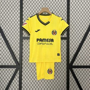 Villarreal Home Kid Kits Youth Apparels Football