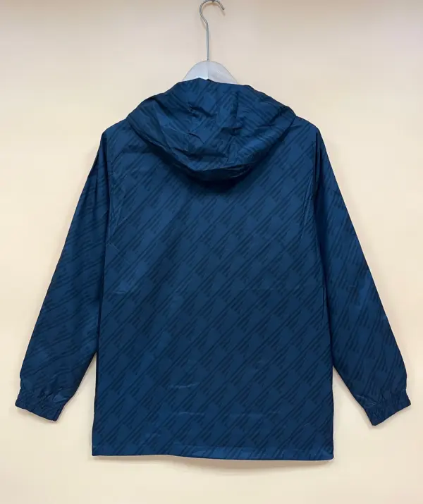 2022 M-U Windbreaker Black Red Edge