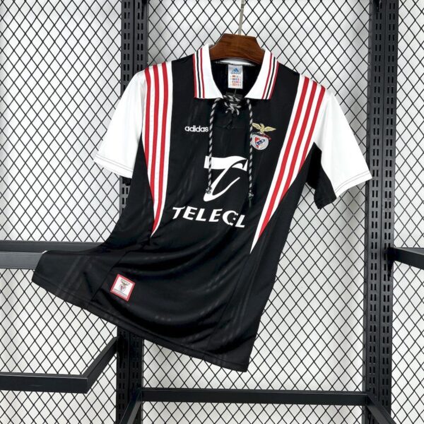 Benfica Away Retro Kit Vintage T-Shirt Soccer