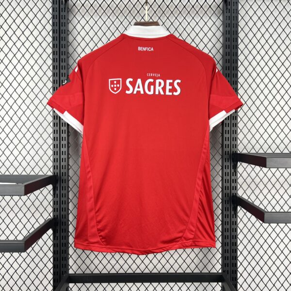 Benfica Home Kit Vintage Football T-Shirt