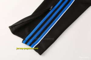 2026-27 Adidas Originals Black & Royal Blue Full Zipper Jacket Tracksuit + Long