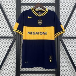 Boca Juniors Home Retro Kit Vintage Shirt