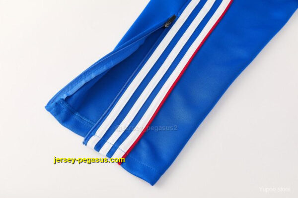 2026-27 Adidas Originals Blue Full Zipper Jacket Tracksuit + Long Pants