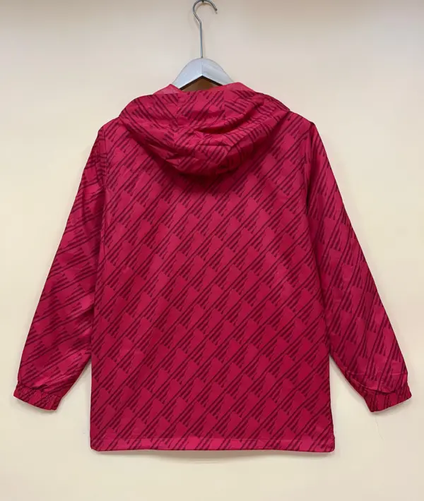 2022 M-U Windbreaker red white edge