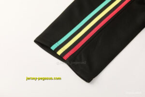 2026-27 Jamaica Black Full Zipper Jacket Tracksuit + Long Pants