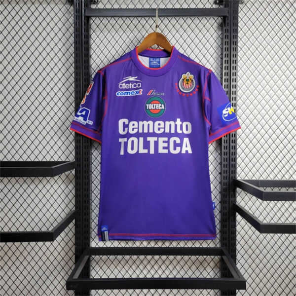 Chivas Omar Bravo Third Retro Kit Vintage Shirt Soccer