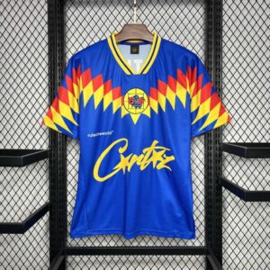 Club America RTW Blue Retro Kit Vintage Shirt Sport