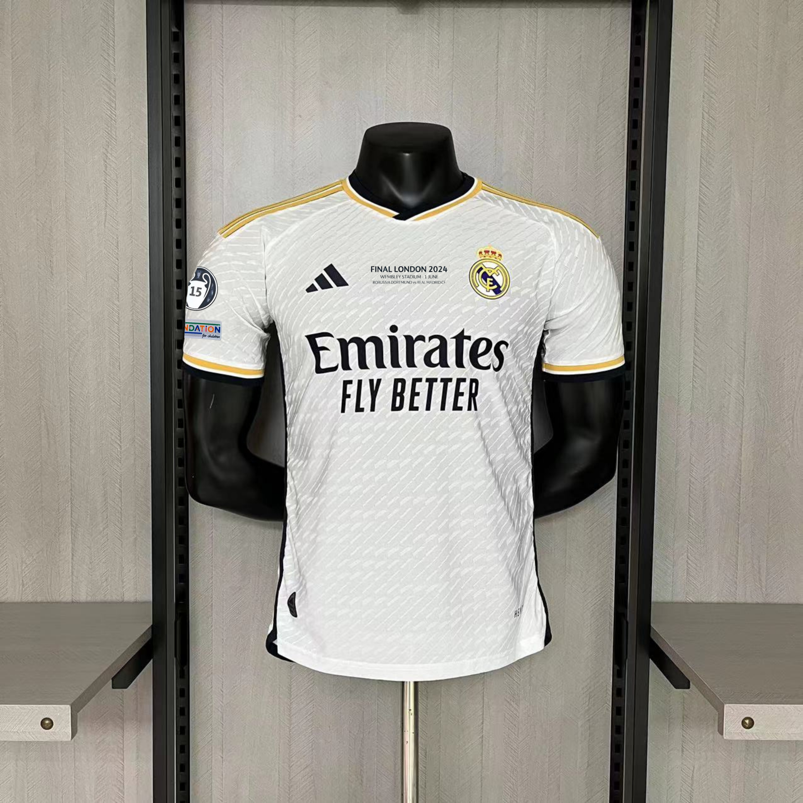 Player Version Real Madrid home FINAL CHAMPIONS Player Version Real Madrid home FINAL CHAMPIONS