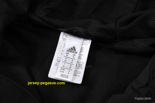 Adidas Black Hoodie Full Zipper Jacket + Long Pants