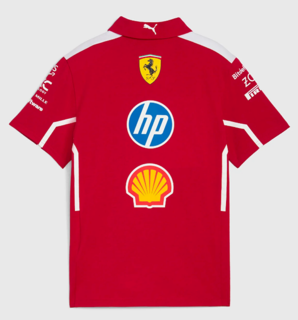 Ferrari 2025 red Polo Shirt