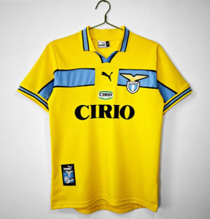 Lazio Away Retro Kit Vintage Shirt Soccer