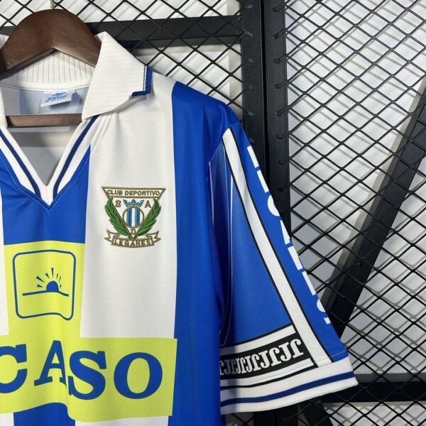 Leganes Home Retro Kit Vintage Shirt Soccer