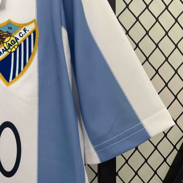 Malaga Home Retro Kit Football Apparel