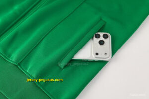 Adidas Originals Green Full Zipper Jacket Tracksuit + Royal Blue Long Pants