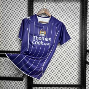 Manchester City Away Retro Kit Football Uniform