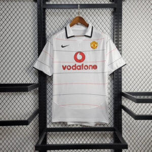 Manchester United Away Retro Kit Vintage Shirt Soccer