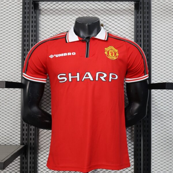 Manchester United Home Retro Kit Player Version Shirt