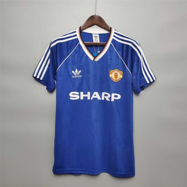 Manchester United away blue