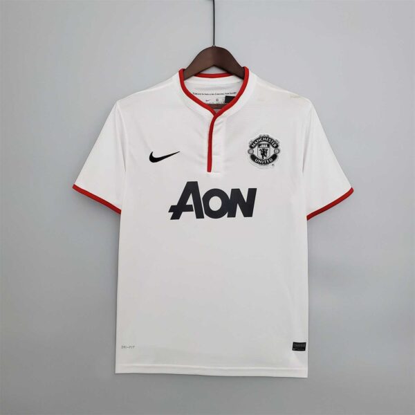 Manchester United away white