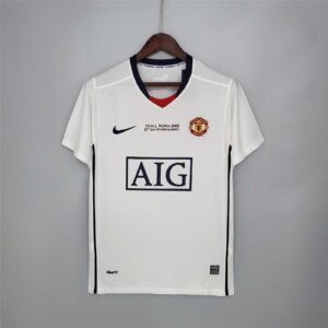 Manchester United away white Champions League