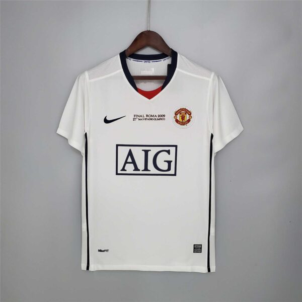 Manchester United away white Champions League