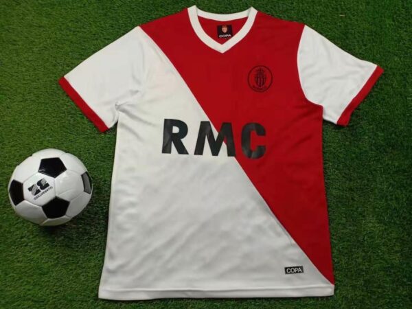 Monaco home red white
