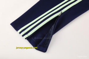 Ajax Amsterdam Navy Blue Full zipper Jacket Tracksuit+ long pants