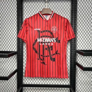 Rangers Away Retro Kit Vintage Shirt Sport