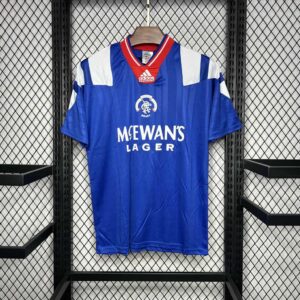 Rangers Home Retro Kit Vintage Shirt Sport