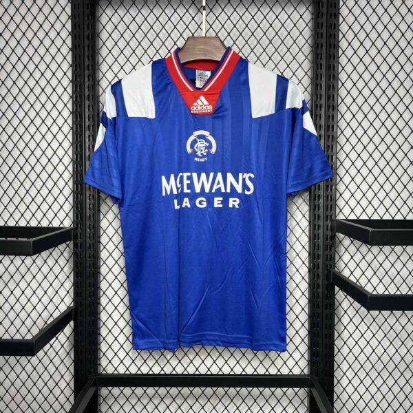Rangers Home Retro Kit Vintage Shirt Sport