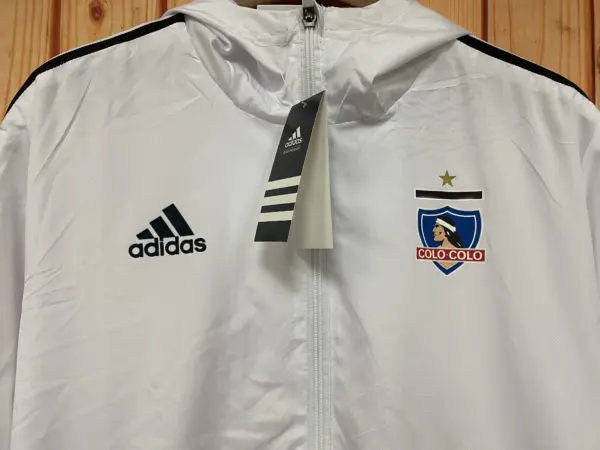 Colo Colo White windbreaker