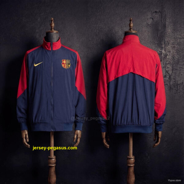 2026 Barcelona Black Jacket Windbreaker