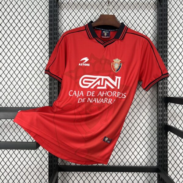 Real Zaragoza Home Kit Retro Soccer T-Shirt