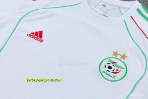 Algeria White Short Sleeve+Soccer Shorts
