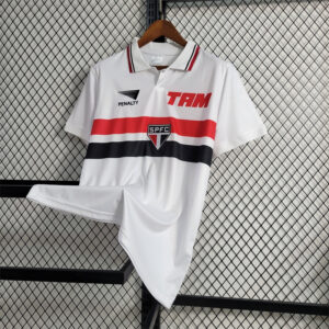 Retro Sao Paulo home Soccer Jerseys