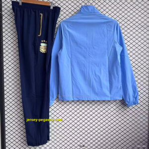 Argentina Sky Blue Full zipper Jacket Tracksuit+ long pants