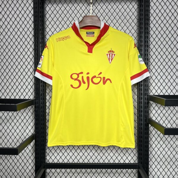 Sporting De Gijón Away Retro Kit Vintage Shirt Soccer